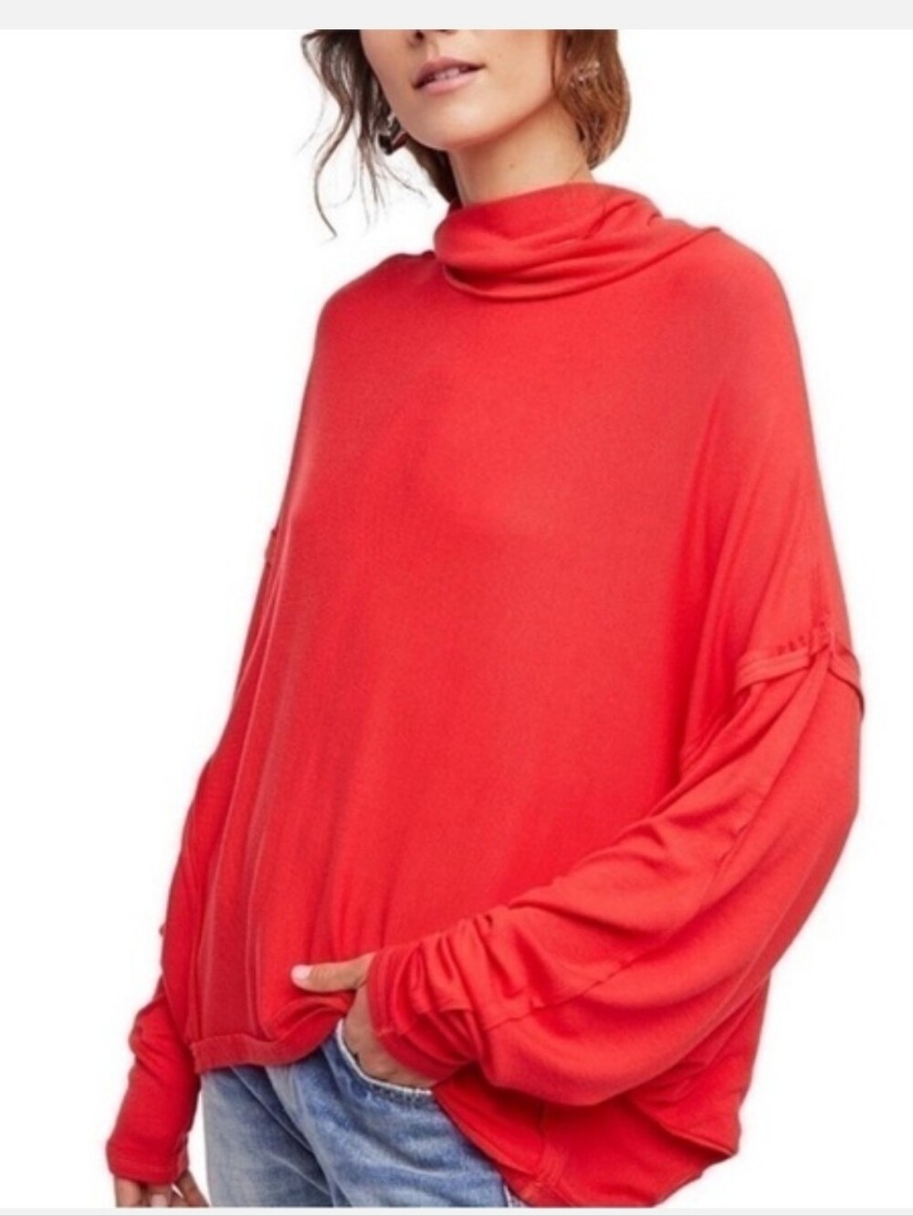 We The Free Alameda Pullover Top-red